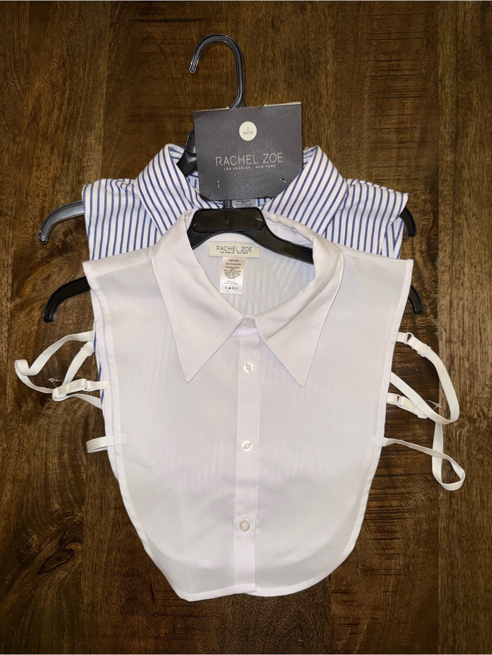 Rachel Zoe 2 pack Pull-On Collar Tops